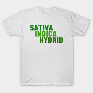 Sativa Indica Hybrid T-Shirt